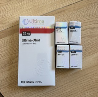 Ultima Cyp 250 promo TD, landed just in time for my blast. First time trying Ultima Test and did not disappoint. PMR threw in the Dbol as the cherry on top!