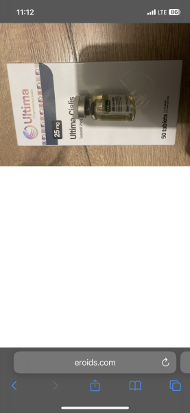 This is an older order I failed to take a picture of. Currently taking Cialis 20mg daily, and using the sustanon as a blast and cruise as well.